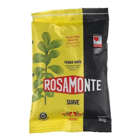 Rosamonte Suave Elaborada con Palo mate tea, 50g