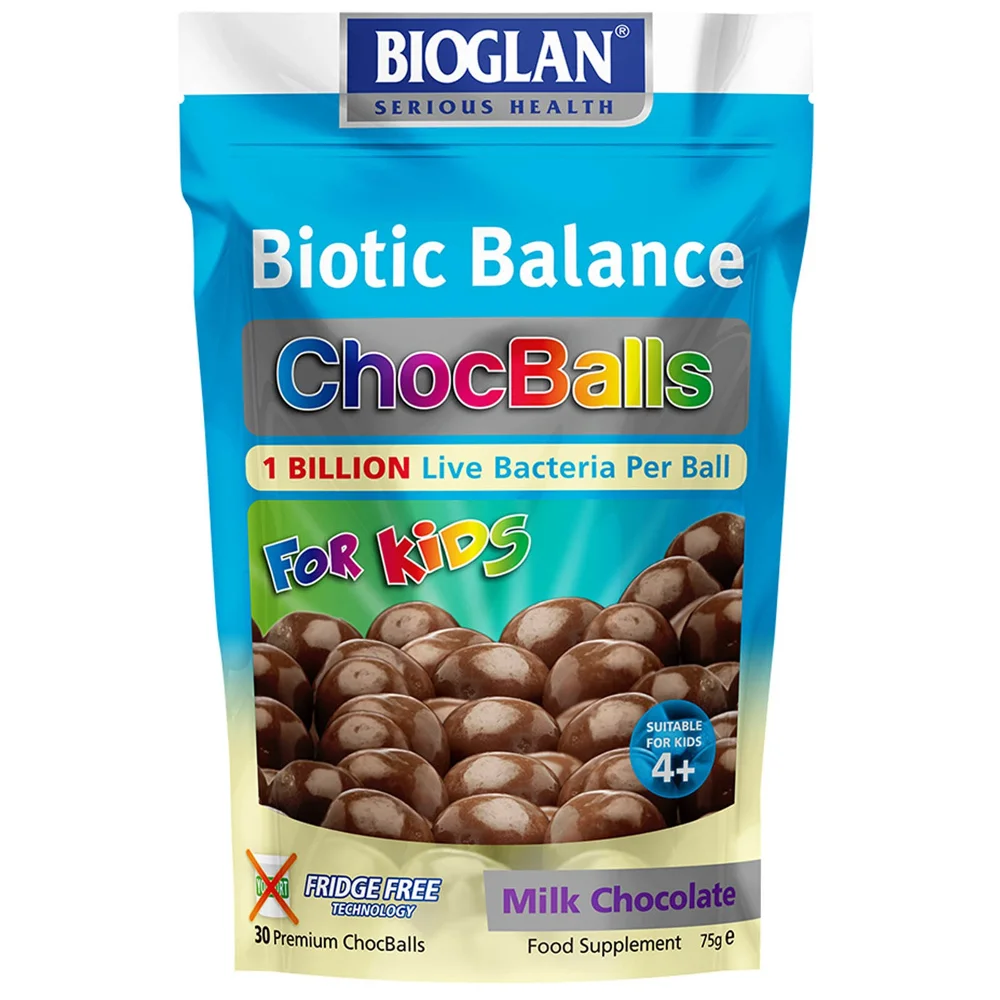 Chocballs Probiotikus Csokoládé Golyók Gyerekeknek, 30db