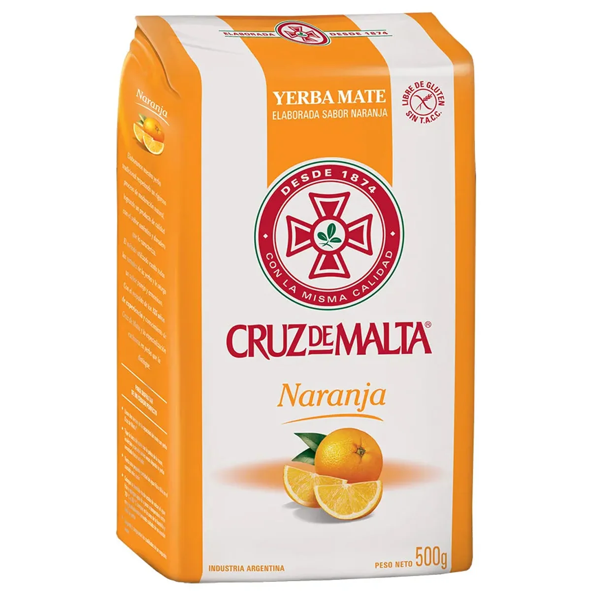Cruz de Malta mate tea Narancs, 500g
