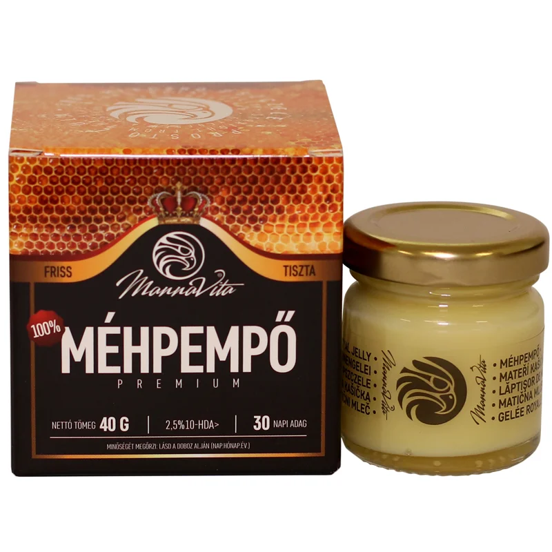 Mannavita Prémium 2,5% 10 HDA méhpempő, 40g