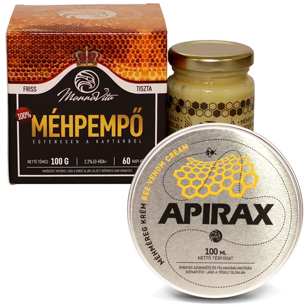 Méhpempő 100g + Apirax méhméreg krém csomag